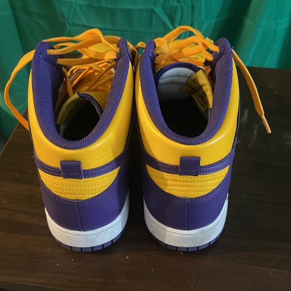 Nike dunk high Lakers - Picture 5 of 6